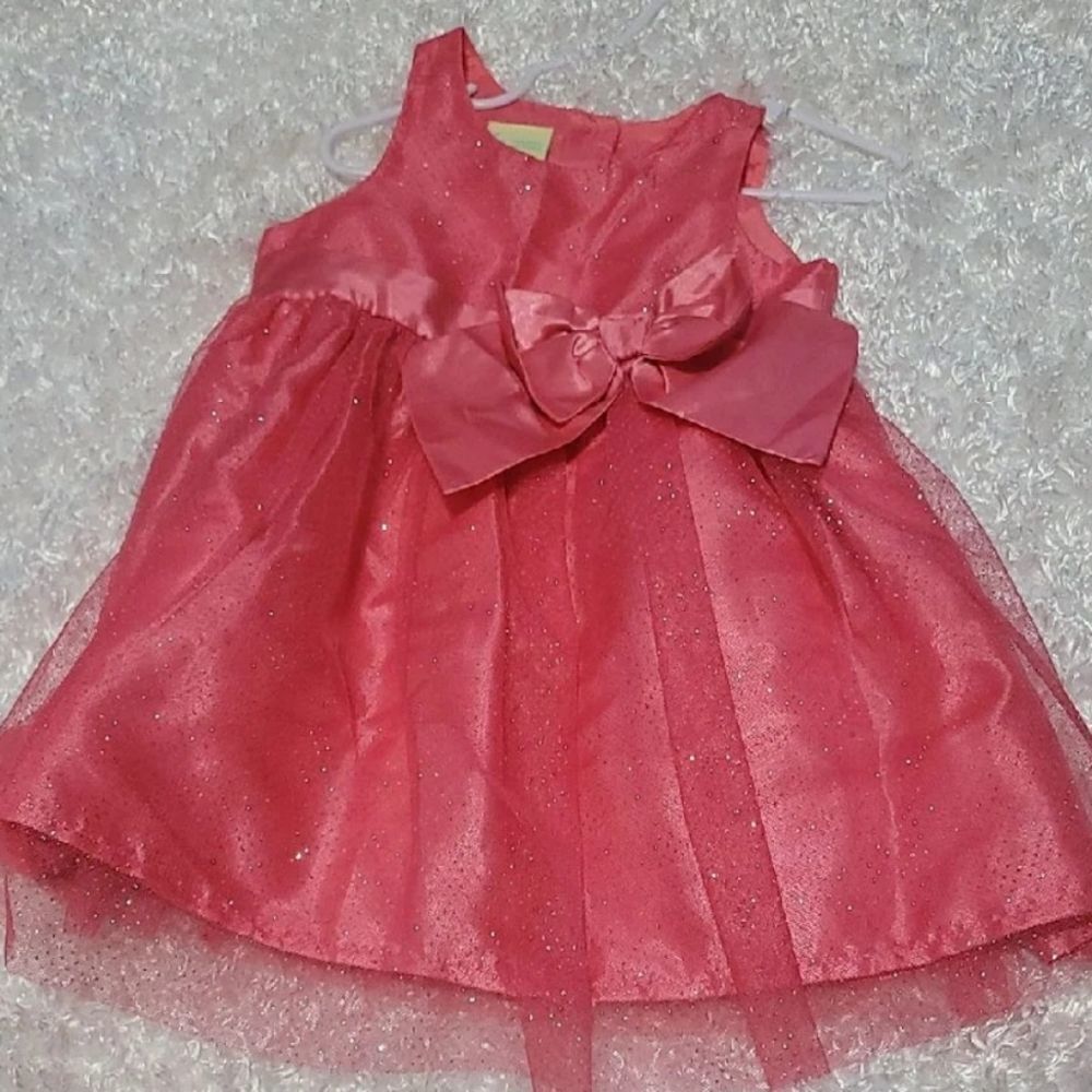 Coral formal dress